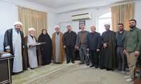 دیدار مسئول حوزه نمایندگی ولی‌فقیه جهاد کشاورزی مازندران با آیت‌الله سلیمانی در حوزه علمیه امام صادق علیه‌السلام کوتنا